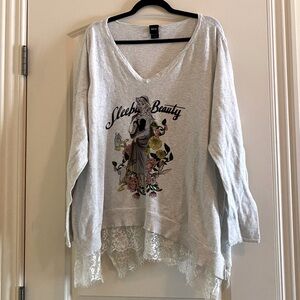 Torrid Sleeping Beauty Long-Sleeved Shirt